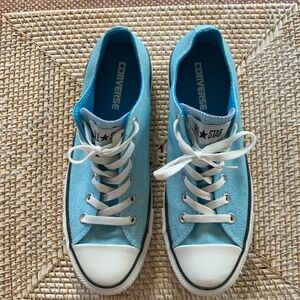 CONVERSE ALL STAR Light Blue Sneakers Size 8